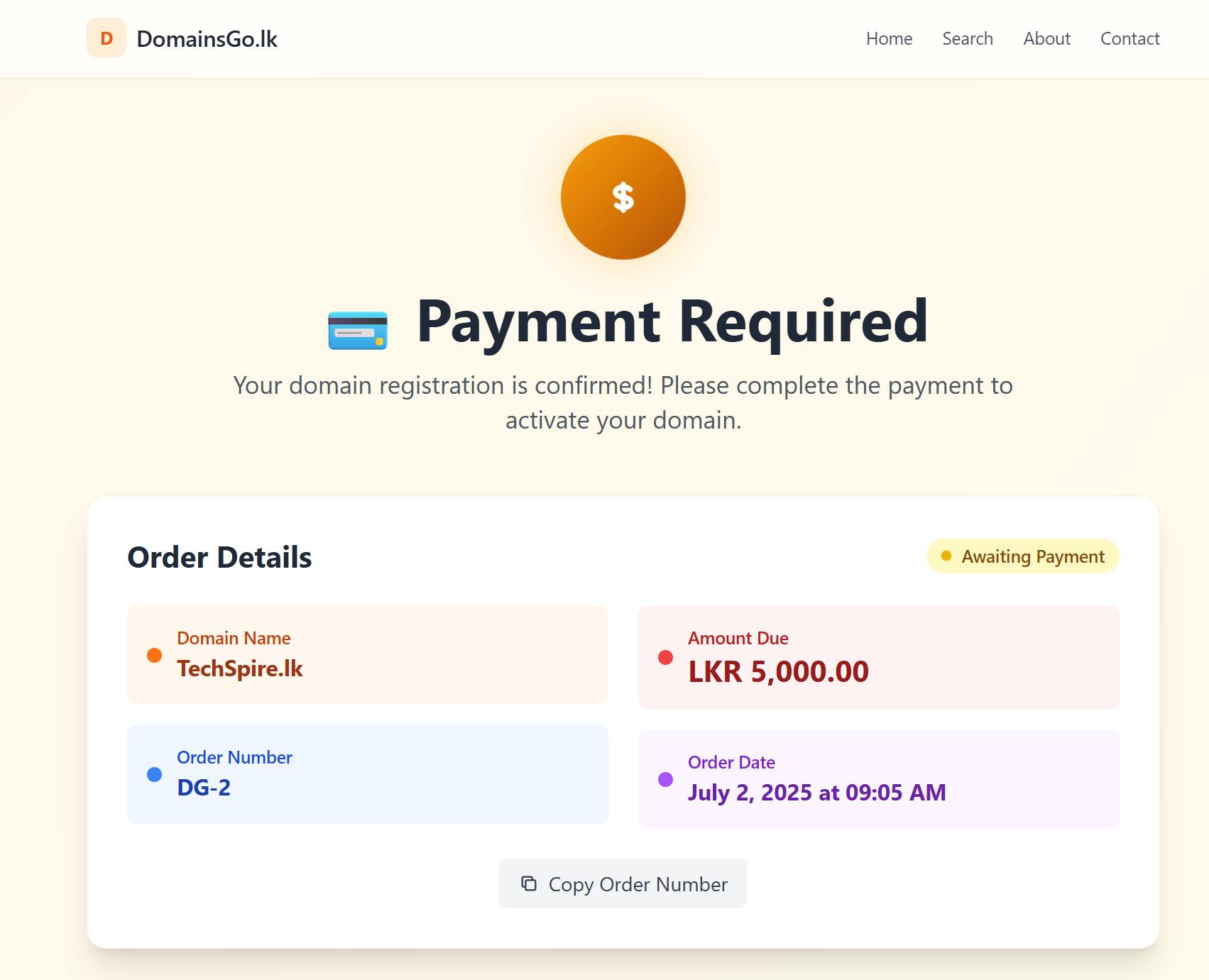 Domain Search Platform එකක් AI වලින් | ElaKiri