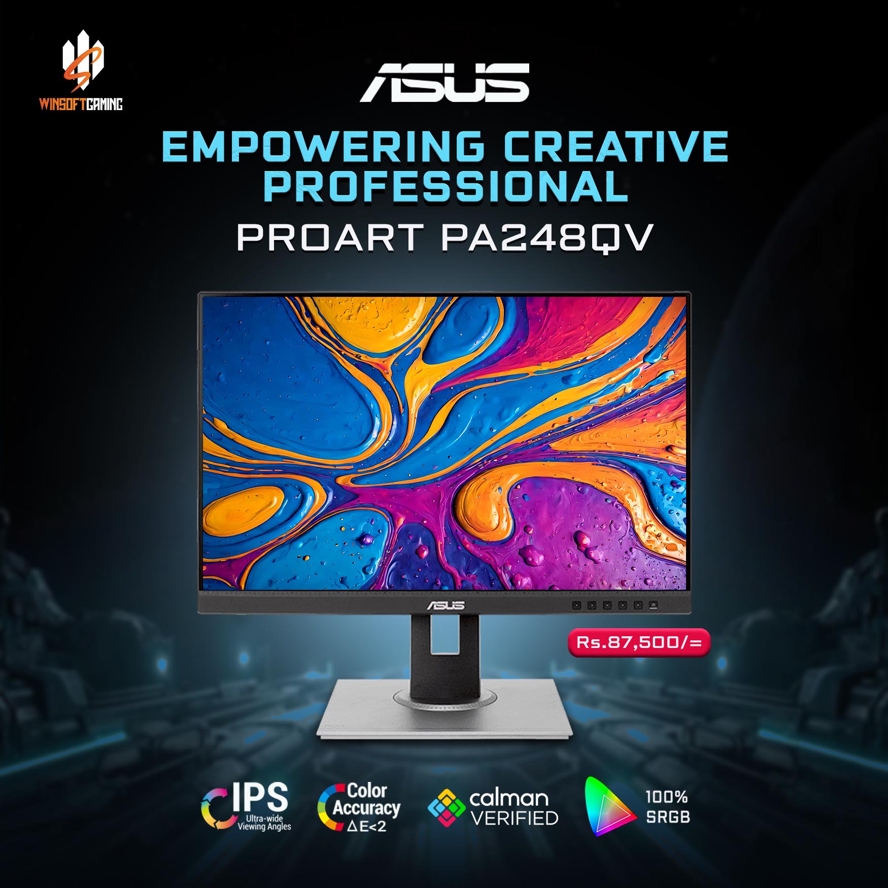 Asus ProArt 24 PA248QV 1080P Calman Verified Professional Monitor winsoft.jpg
