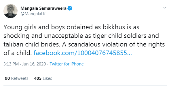FireShot Capture 265 - Mangala Samaraweera on Twitter_ _Young girls and boys ordained as bik_ ...png