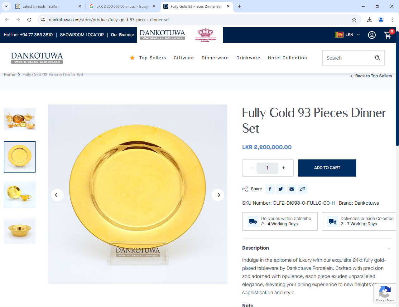 Fully Gold 93 Pieces Dinner Set - Dankotuwa Porcelain PLC - Google Chrome 9_27_2024 3_41_28 PM.png