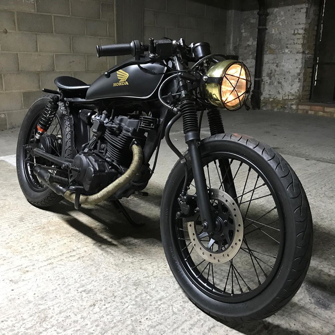 Honda CG125 Gold teeth #Radzi by Benzin Caferacers.jpg