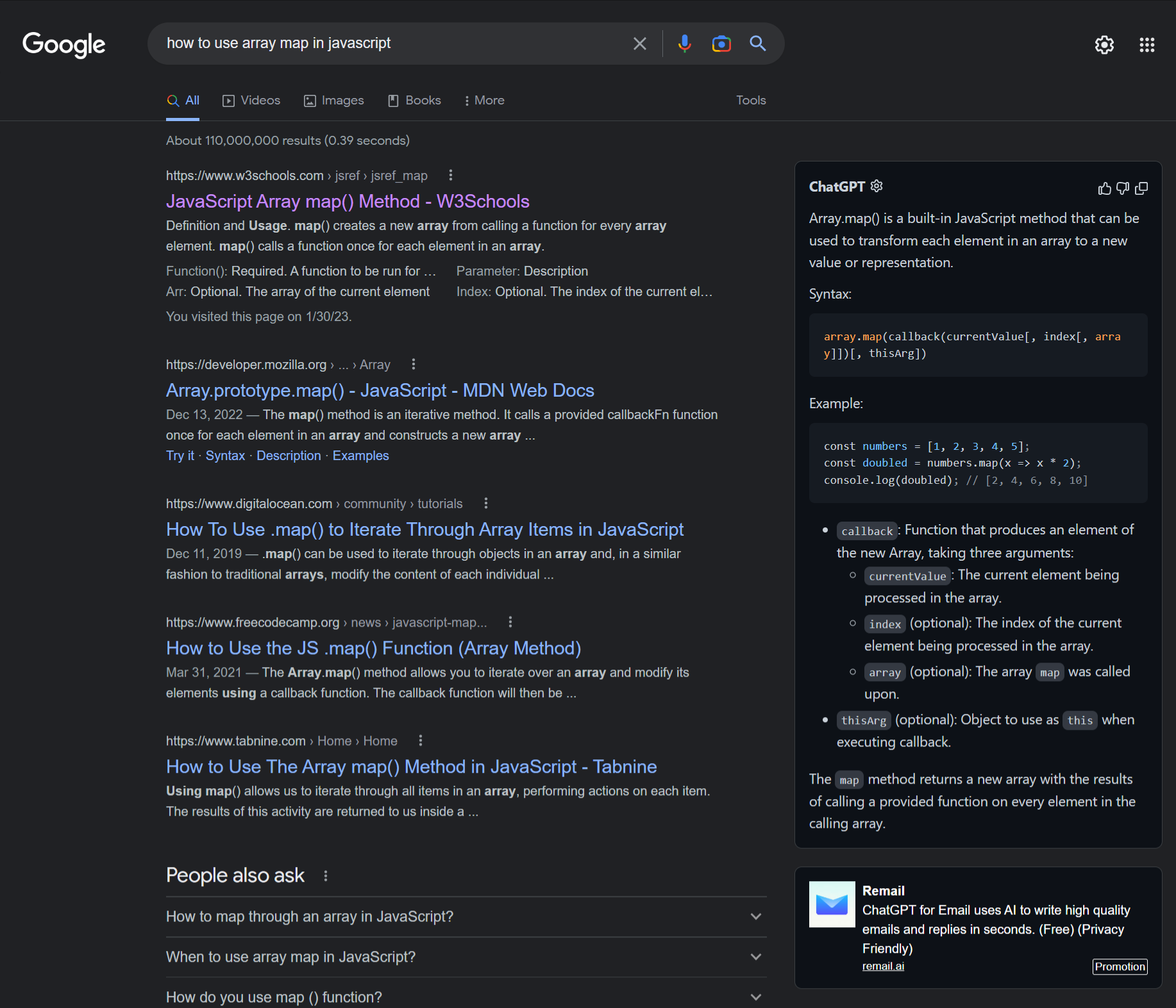 google-chrome-search-chatgpt-generate-ai