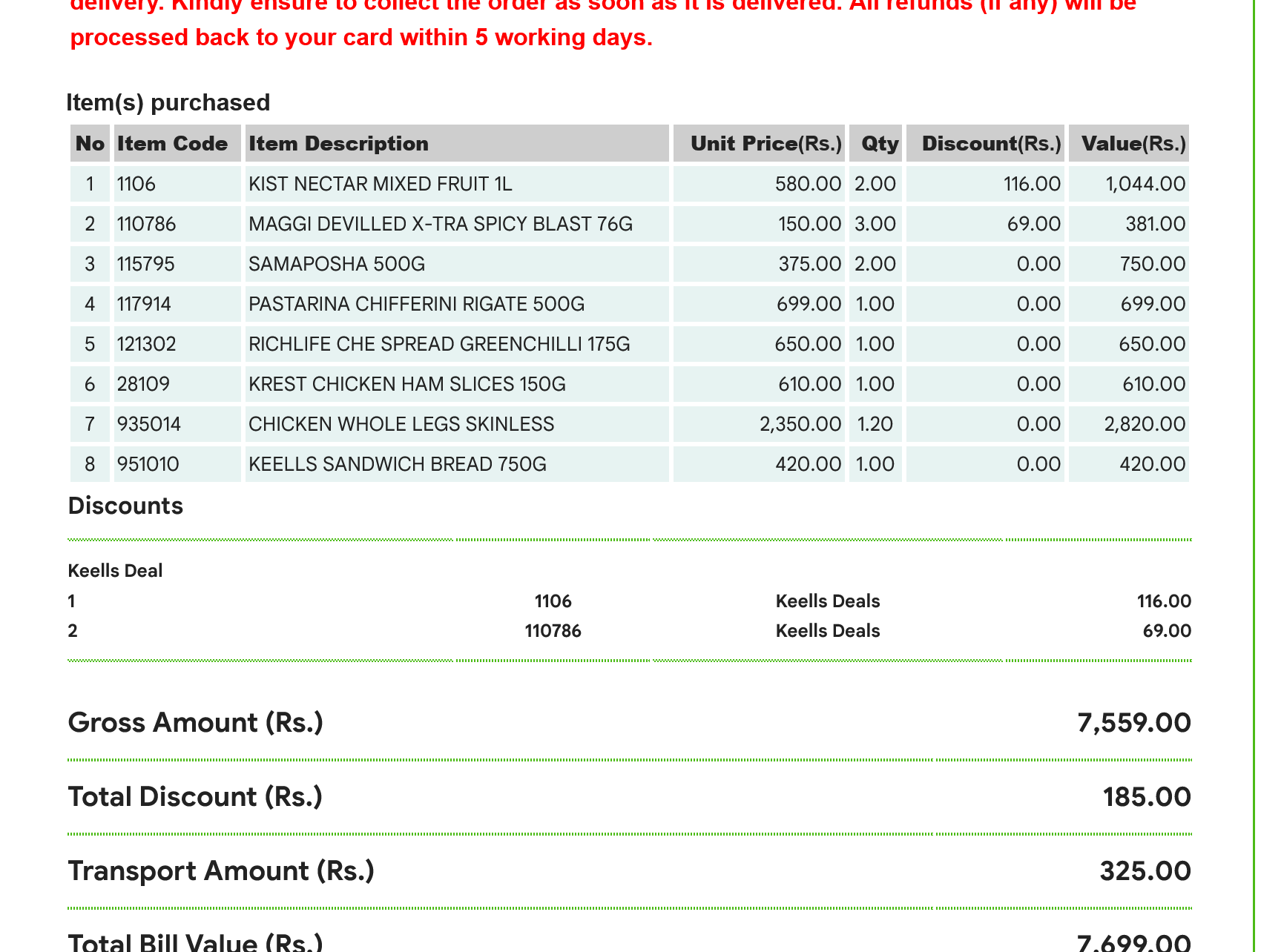 Screenshot 2022-10-05 at 09-15-15 Keells Order Confirmation 05-10-2022 Panadura Walana ITO1489...png