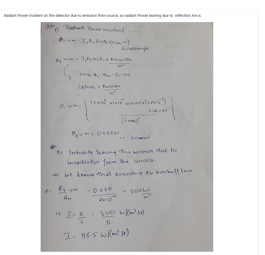 Screenshot 2024-06-18 at 22-23-06 A small radiant source A1​ emits diffusely with an... Chegg....png