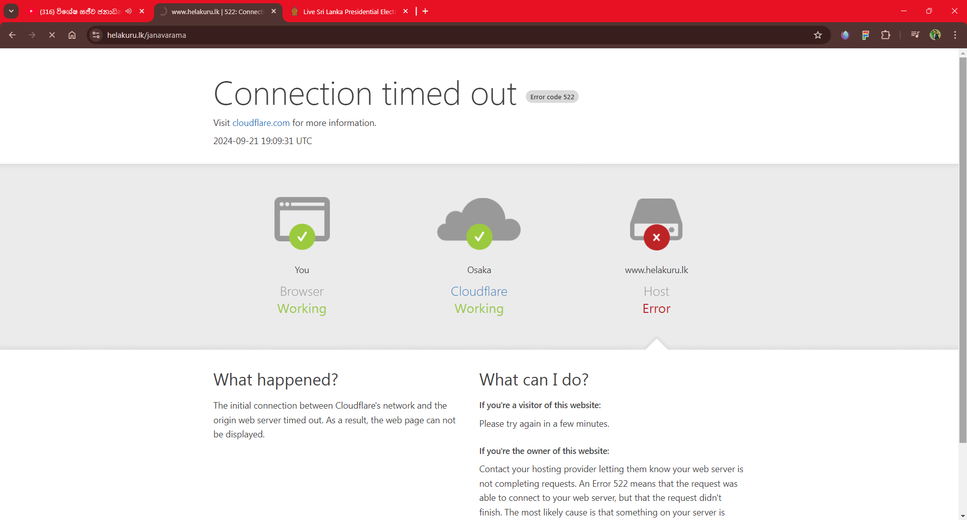 www.helakuru.lk _ 522_ Connection timed out - Google Chrome 9_22_2024 04_10_04.png