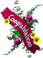 animated congratulations  flower bouque2.gif