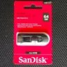 Sandisk UFM 64GB USB CRUZER GLIDE 3.0 64GB USB 3.0 USB Type-A Black,Red USB Flash Drive - USB-Sticks