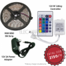 RGB 5050 5M Strip Package with 12V 2A Adapter