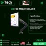 Monitor Arm  F80 VESA Mount