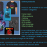 Online products sale