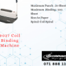 C9027 Coil Binding Machine