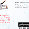 Kangaro Stapler Gun Tacker – TS 2313A 3 in 1