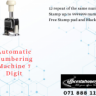 Automatic Numbering Machine 7 digit