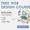 නොමිලේ Web Designing ඉගෙන ගන්න කැමතිද ..? අදම register වෙන්න ..