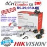 Hikvision 4CH Combo Kit