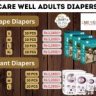 Carewell Adult Diapers lowest price in galle