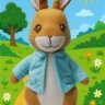 Handmade Character Soft Toy Peter Rabbit