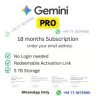Gemini AI PRO 18 months Offer