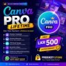 Canva Pro Lifetime Own Mail Activation LKR 500