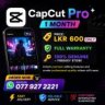 🎬 CapCut Pro 1 Month Access! LKR 600